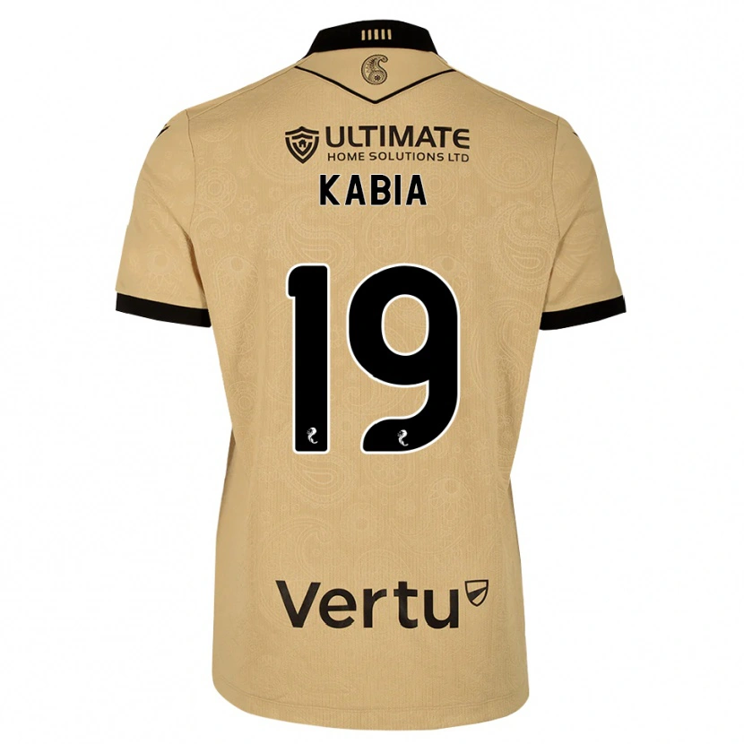 Danxen Women Ismeal Kabia #19 Burlywood Black Away Jersey 2026/27 T-Shirt