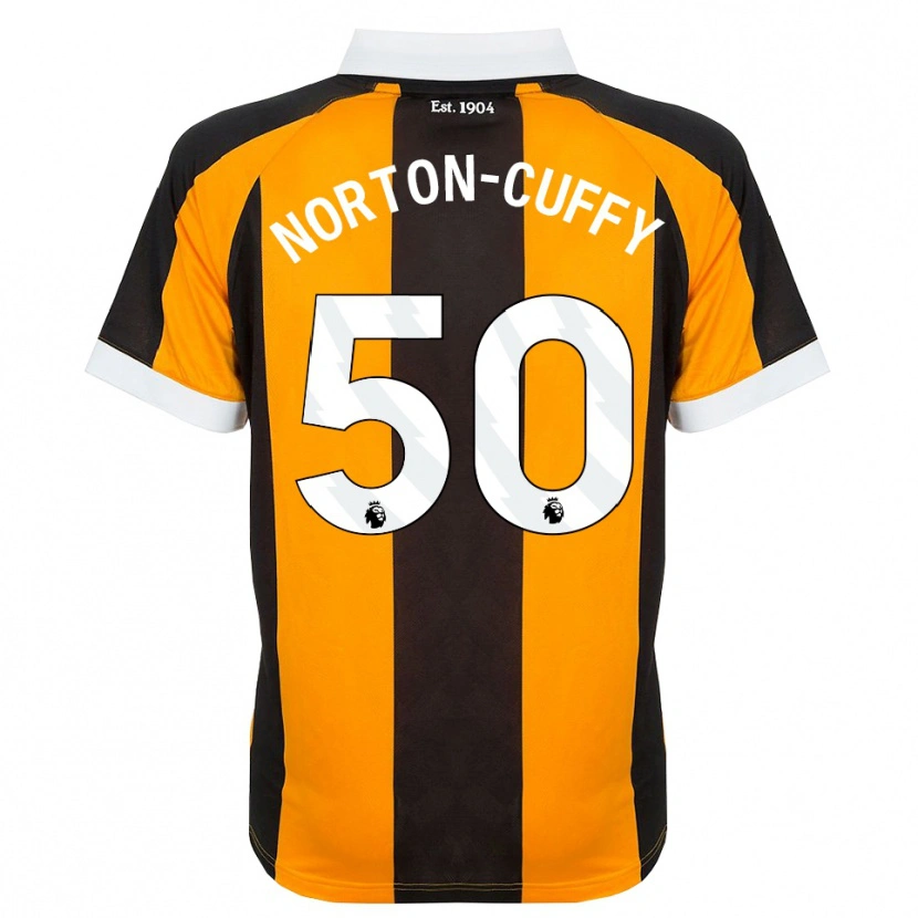 Danxen Women Brooke Norton-Cuffy #50 Orange Black White Home Jersey 2026/27 T-Shirt