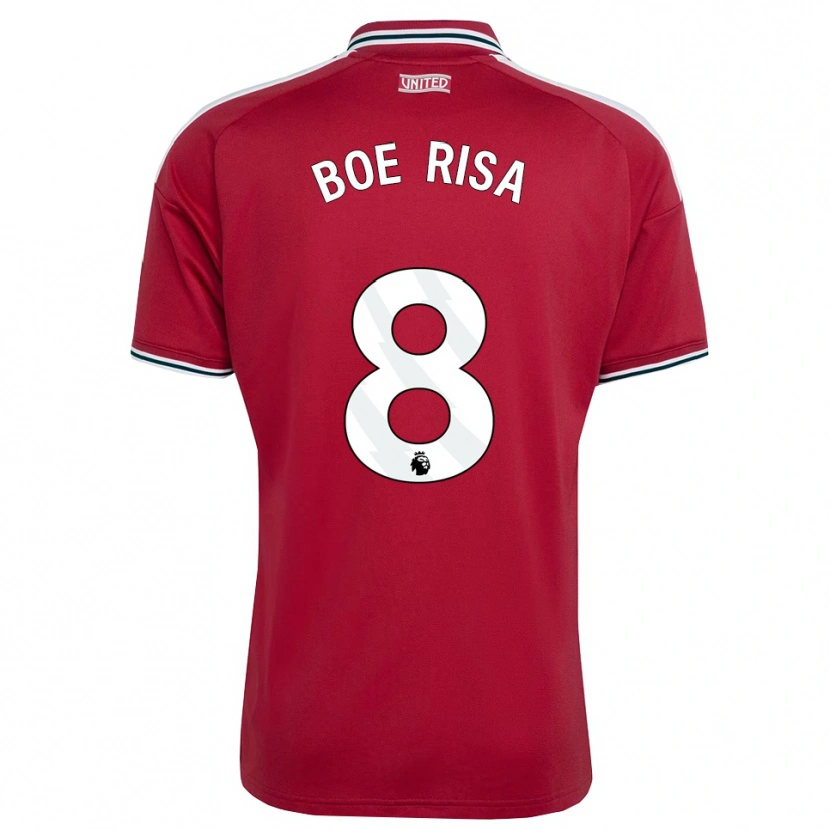 Danxen Kid Vilde Boe Risa #8 Red Yellow White Home Jersey 2026/27 T-Shirt