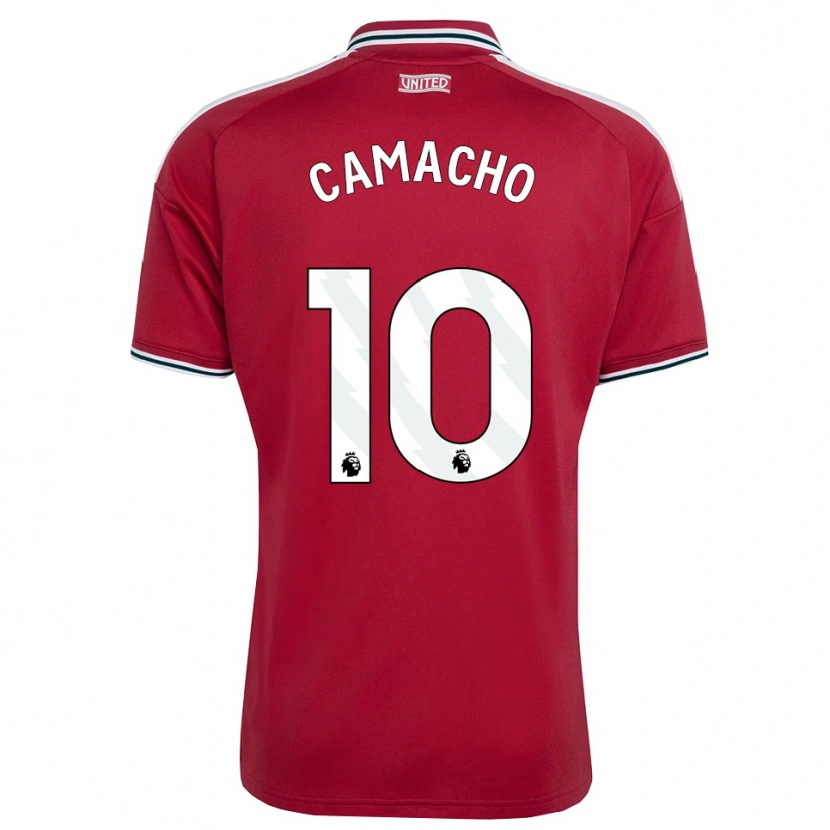 Danxen Kid Jaume Camacho #10 Red Yellow White Home Jersey 2026/27 T-Shirt