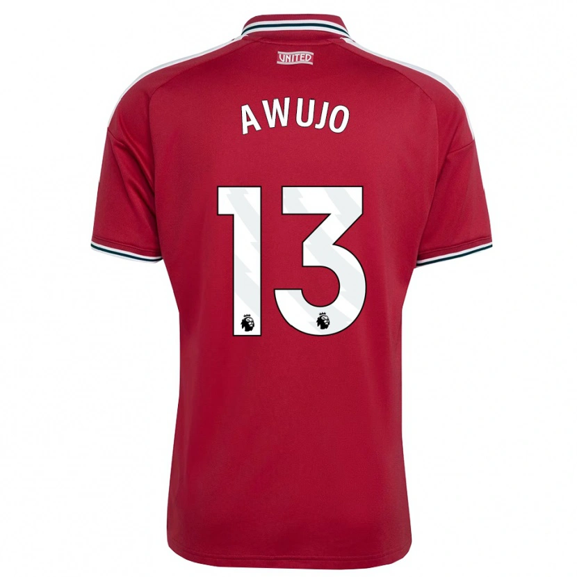 Danxen Kid Simi Awujo #13 Red Yellow White Home Jersey 2026/27 T-Shirt