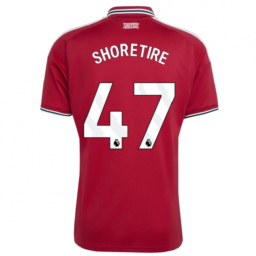 Danxen Kid Shola Shoretire #47 Red Yellow White Home Jersey 2026/27 T-Shirt