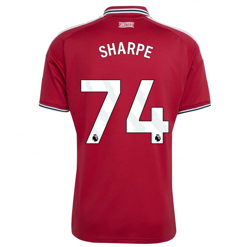 Danxen Kid Malachi Sharpe #74 Red Yellow White Home Jersey 2026/27 T-Shirt