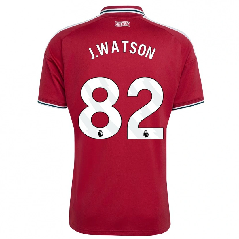 Danxen Kid Jacob Watson #82 Red Yellow White Home Jersey 2026/27 T-Shirt