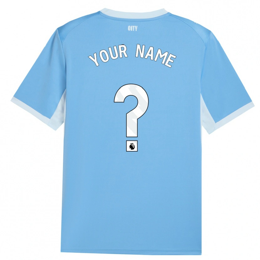 Danxen Kid Your Name #0 Light Sky Blue White Home Jersey 2026/27 T-Shirt