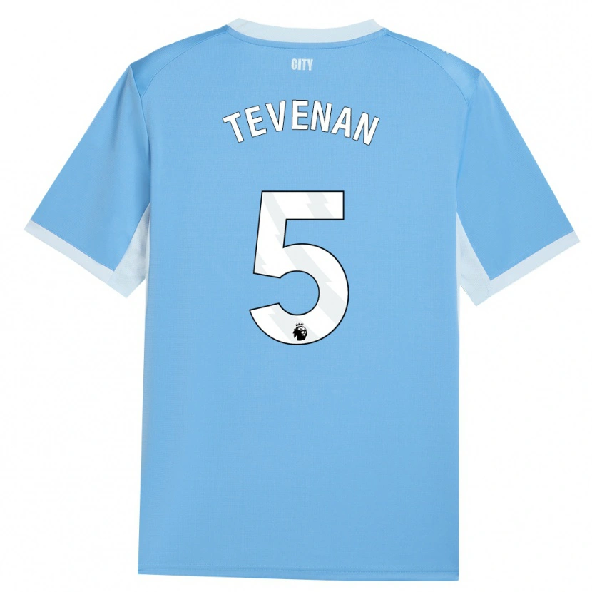 Danxen Kid Oliver Tevenan #5 Light Sky Blue White Home Jersey 2026/27 T-Shirt