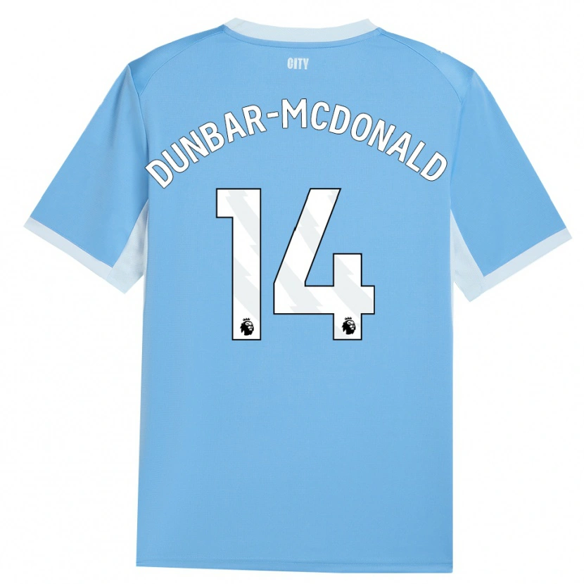 Danxen Kid Christian Dunbar-Mcdonald #14 Light Sky Blue White Home Jersey 2026/27 T-Shirt