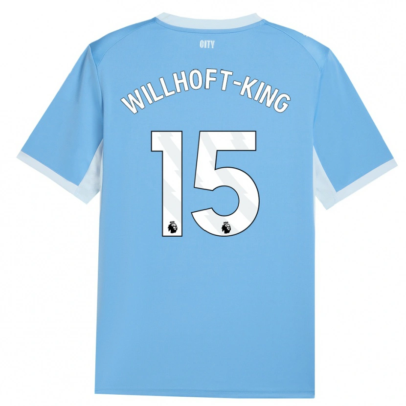 Danxen Kid Han Willhoft-King #15 Light Sky Blue White Home Jersey 2026/27 T-Shirt