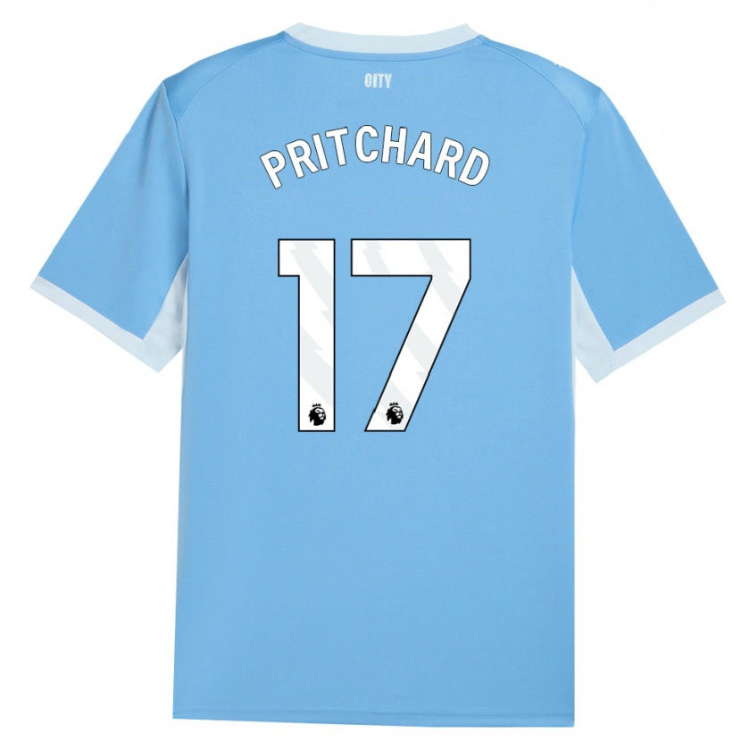 Danxen Kid Poppy Pritchard #17 Light Sky Blue White Home Jersey 2026/27 T-Shirt