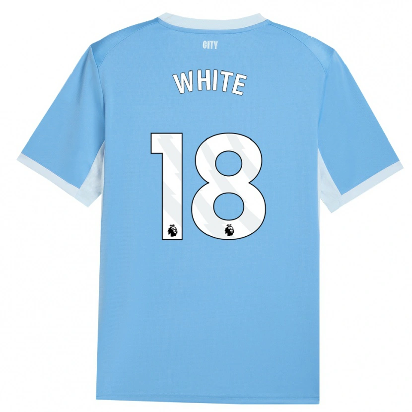 Danxen Kid Ellen White #18 Light Sky Blue White Home Jersey 2026/27 T-Shirt