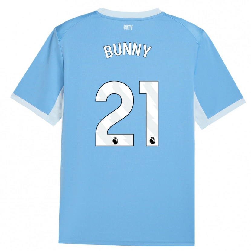 Danxen Kid Khadija Shaw #21 Light Sky Blue White Home Jersey 2026/27 T-Shirt