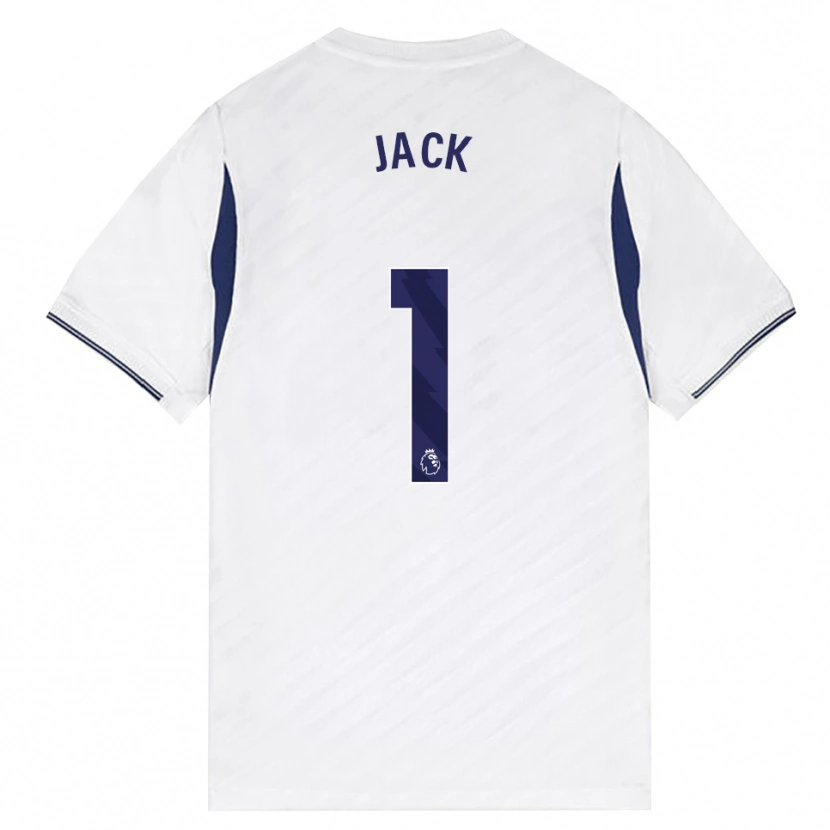 Danxen Kid Mikel Jack #1 White Red Purple Home Jersey 2026/27 T-Shirt