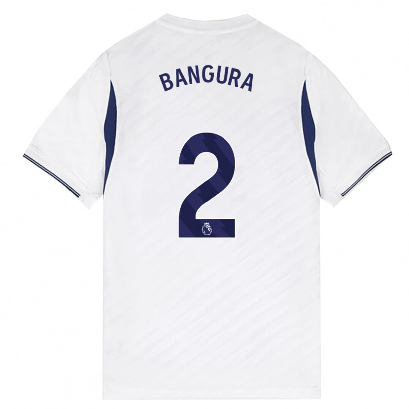 Danxen Kid Samal Bangura #2 White Red Purple Home Jersey 2026/27 T-Shirt