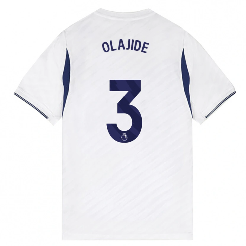 Danxen Kid Solomon Olajide #3 White Red Purple Home Jersey 2026/27 T-Shirt