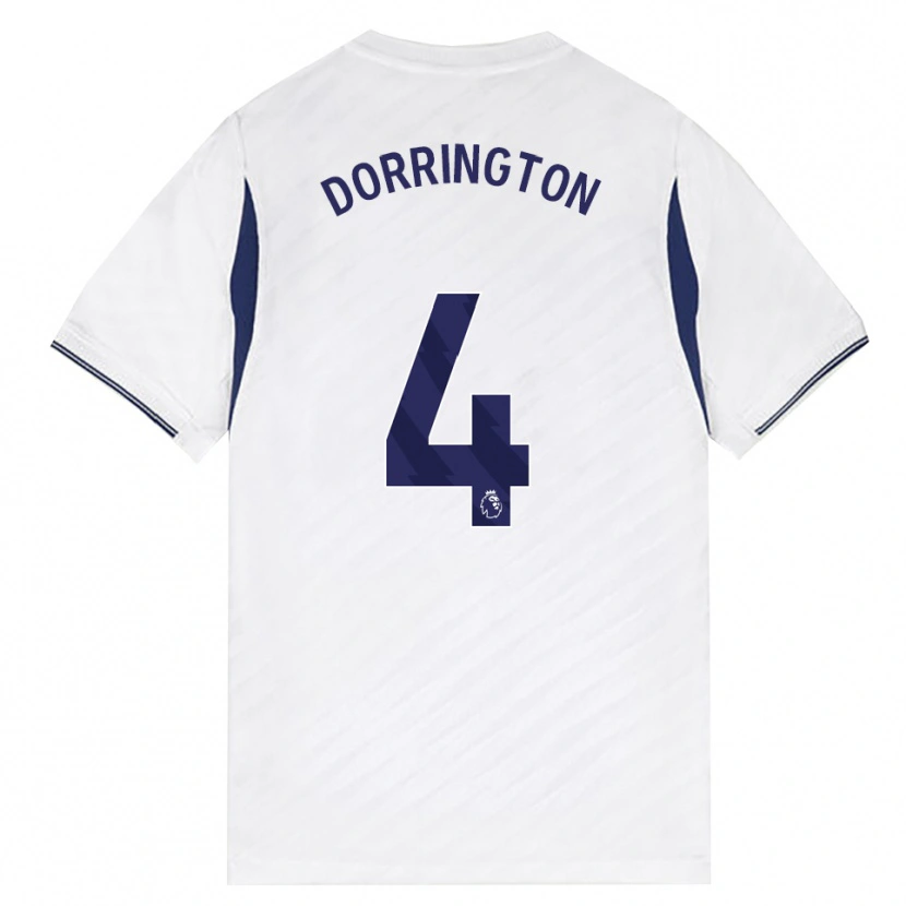 Danxen Kid Alfie Dorrington #4 White Red Purple Home Jersey 2026/27 T-Shirt