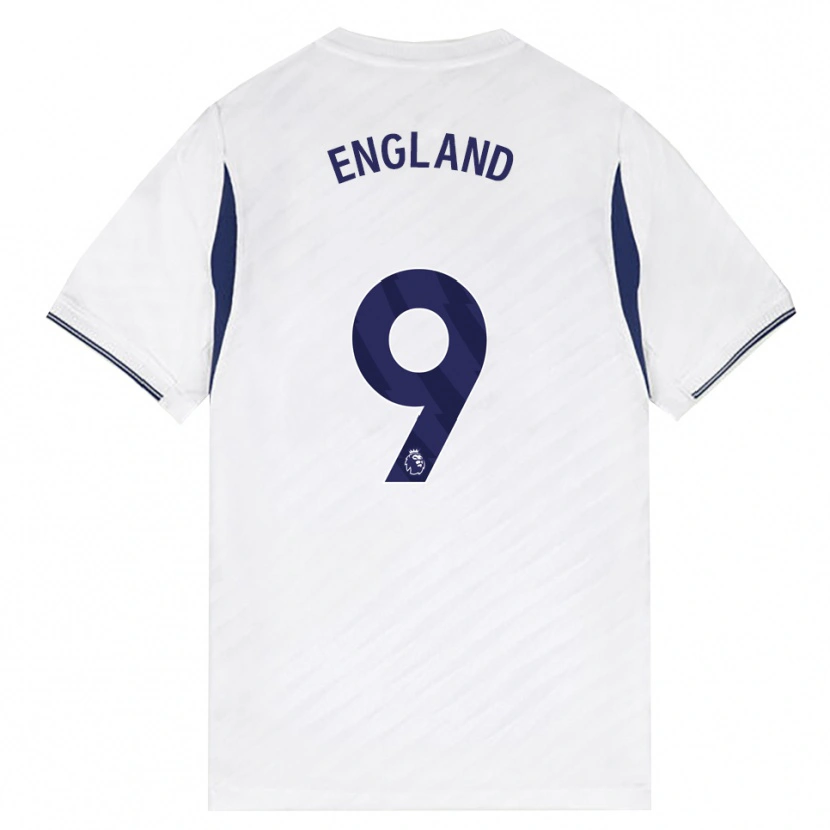 Danxen Kid Bethany England #9 White Red Purple Home Jersey 2026/27 T-Shirt