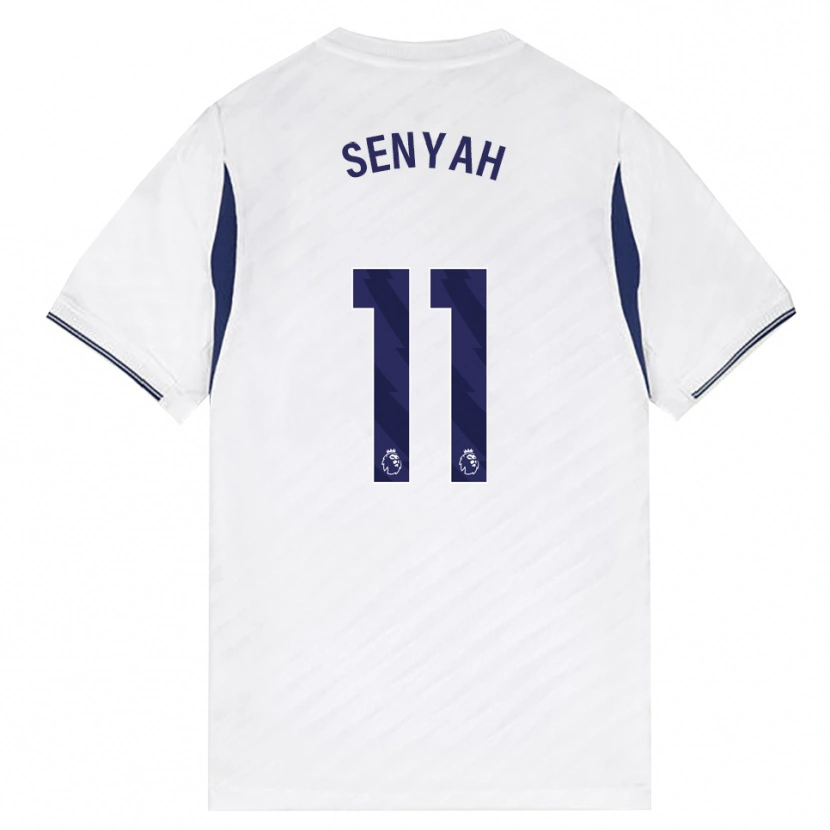 Danxen Kid Kwasi Senyah #11 White Red Purple Home Jersey 2026/27 T-Shirt