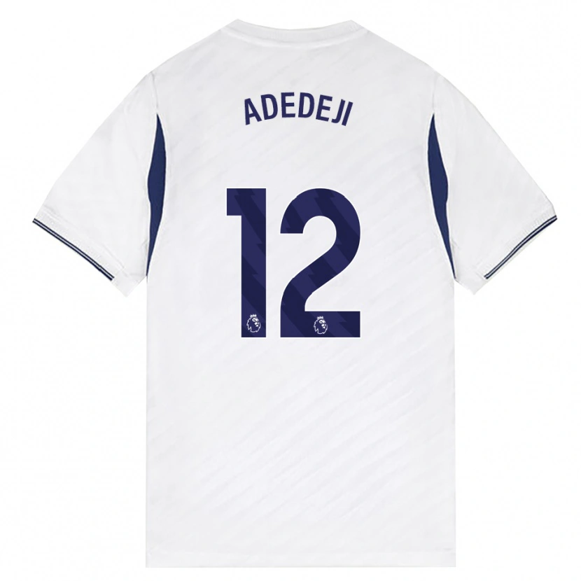 Danxen Kid Maxwell Adedeji #12 White Red Purple Home Jersey 2026/27 T-Shirt