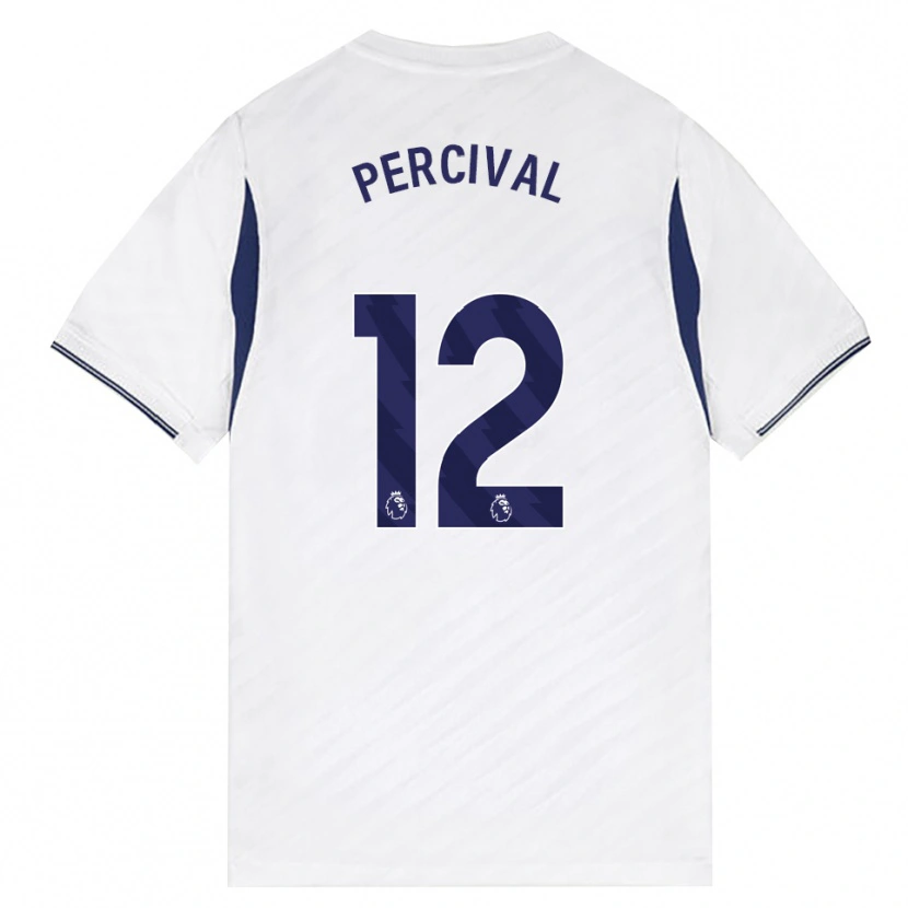 Danxen Kid Ria Percival #12 White Red Purple Home Jersey 2026/27 T-Shirt