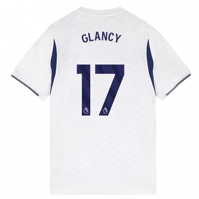 Danxen Kid Conall Glancy #17 White Red Purple Home Jersey 2026/27 T-Shirt