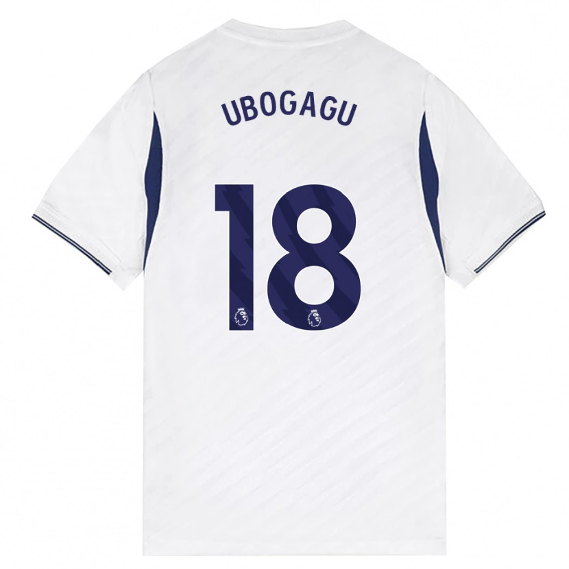 Danxen Kid Chioma Ubogagu #18 White Red Purple Home Jersey 2026/27 T-Shirt