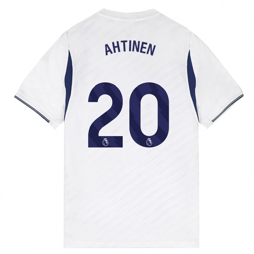 Danxen Kid Olga Ahtinen #20 White Red Purple Home Jersey 2026/27 T-Shirt