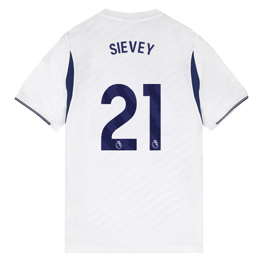 Danxen Kid Max Sievey #21 White Red Purple Home Jersey 2026/27 T-Shirt