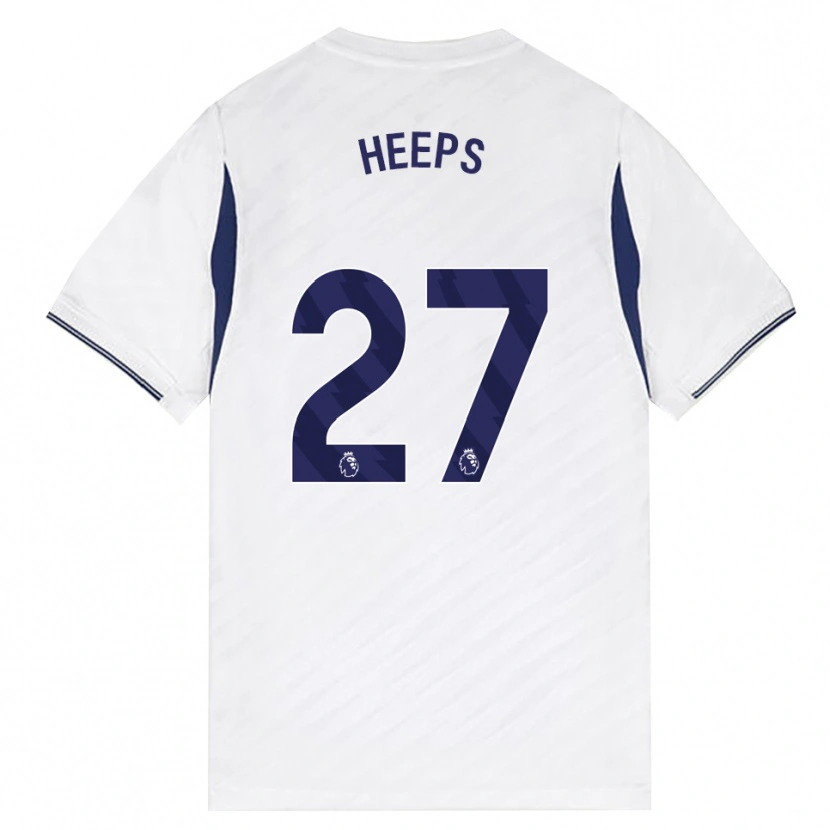 Danxen Kid Eleanor Heeps #27 White Red Purple Home Jersey 2026/27 T-Shirt