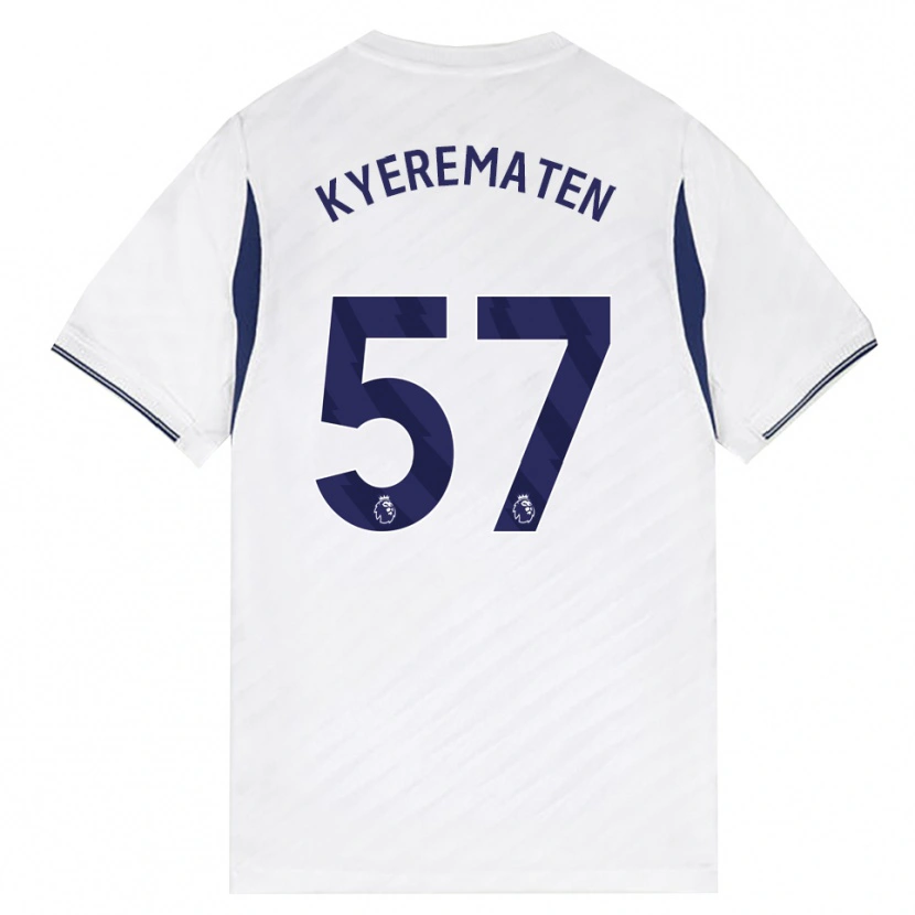 Danxen Kid Rio Kyerematen #57 White Red Purple Home Jersey 2026/27 T-Shirt
