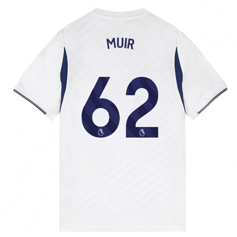 Danxen Kid Marqes Muir #62 White Red Purple Home Jersey 2026/27 T-Shirt