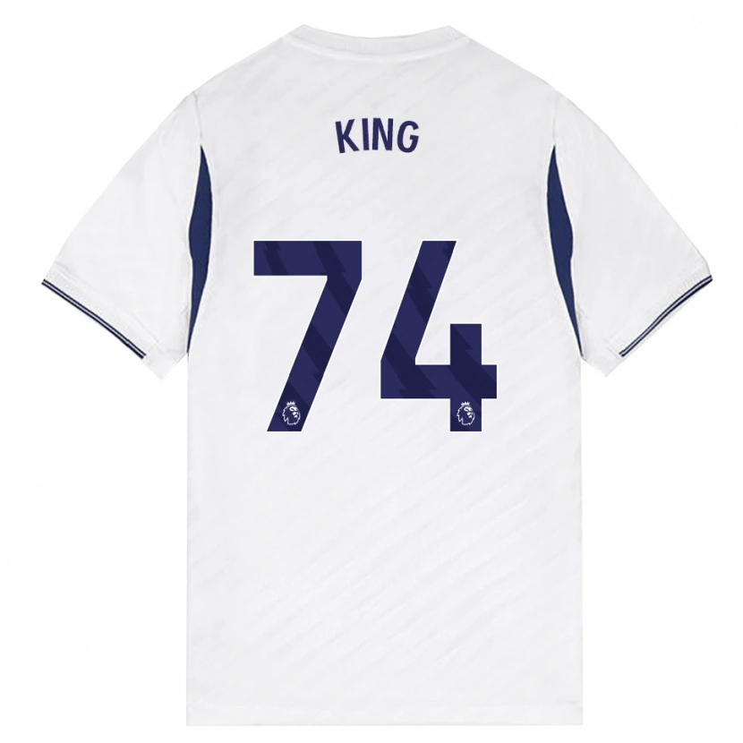 Danxen Kid Maeson King #74 White Red Purple Home Jersey 2026/27 T-Shirt