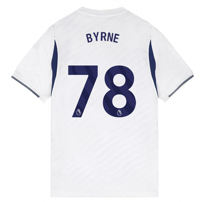 Danxen Kid Harry Byrne #78 White Red Purple Home Jersey 2026/27 T-Shirt