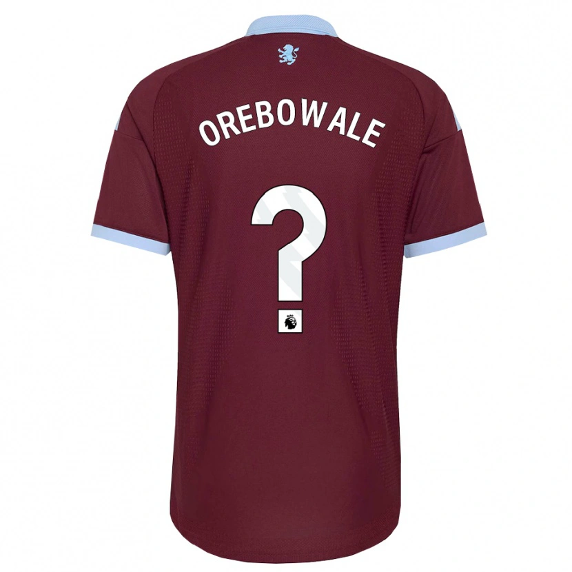 Danxen Kid Erin Orebowale #0 Cornflower Blue Burgundy Home Jersey 2026/27 T-Shirt