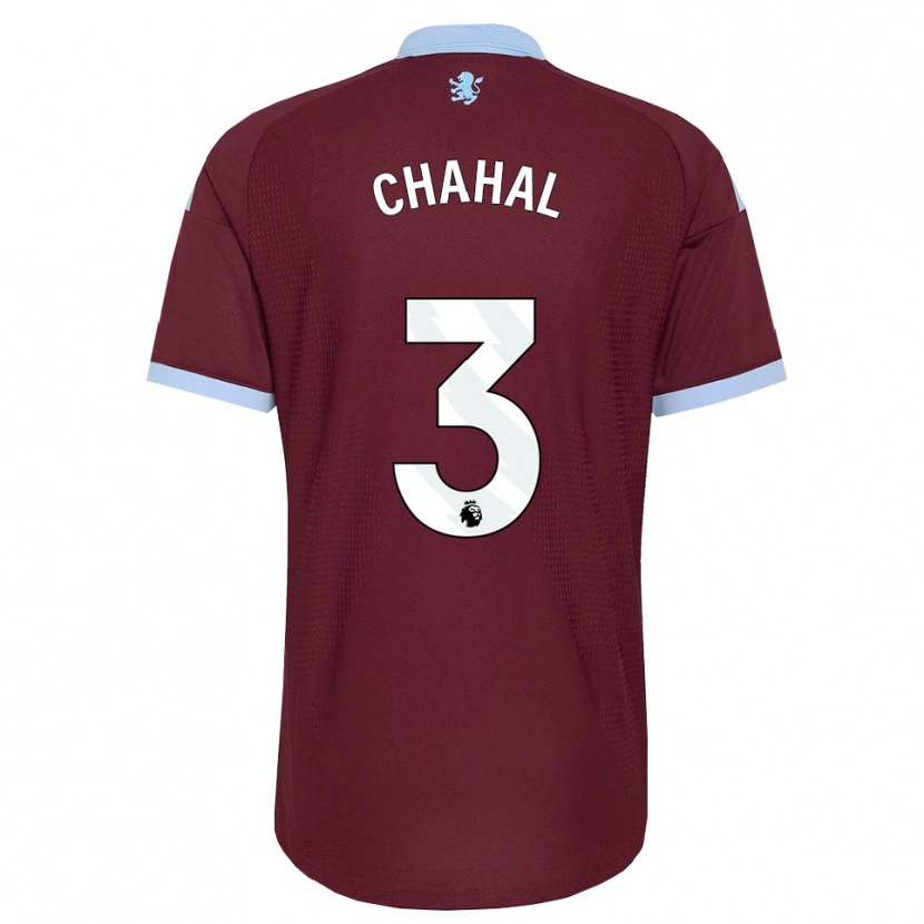 Danxen Kid Curran Chahal #3 Cornflower Blue Burgundy Home Jersey 2026/27 T-Shirt