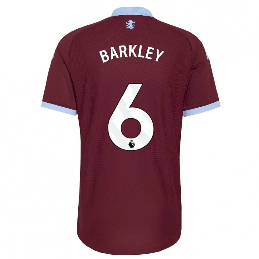 Danxen Kid Ross Barkley #6 Cornflower Blue Burgundy Home Jersey 2026/27 T-Shirt