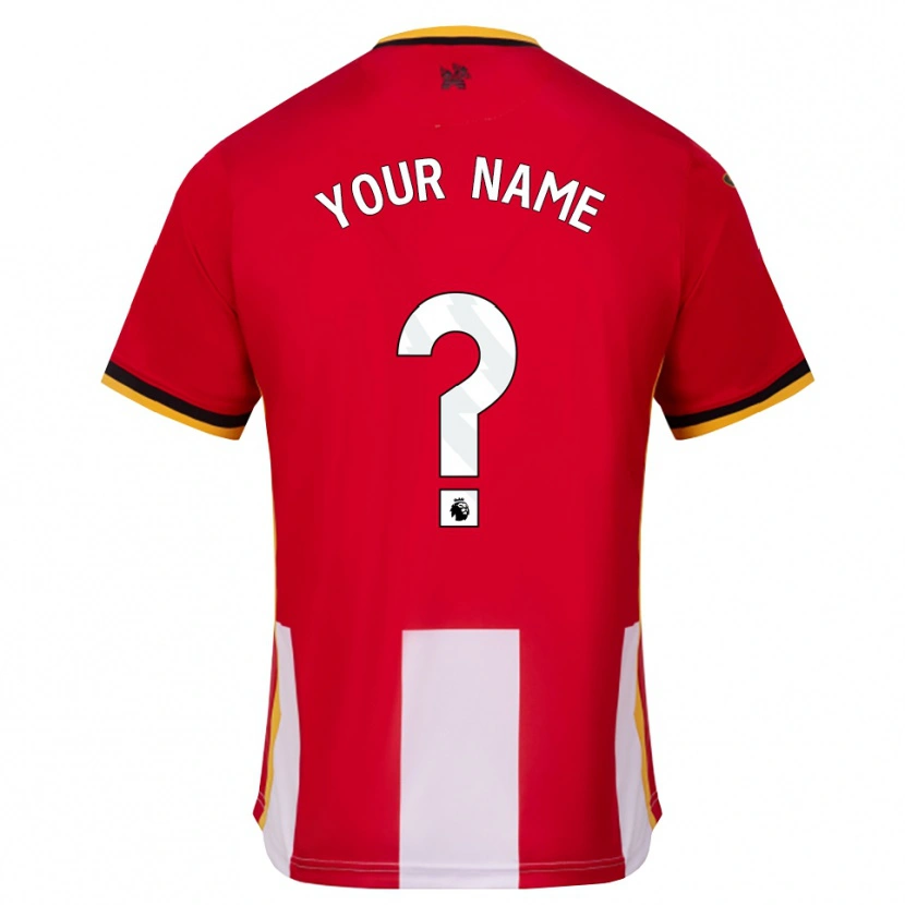 Danxen Kid Your Name #0 Yellow Black Red Home Jersey 2026/27 T-Shirt