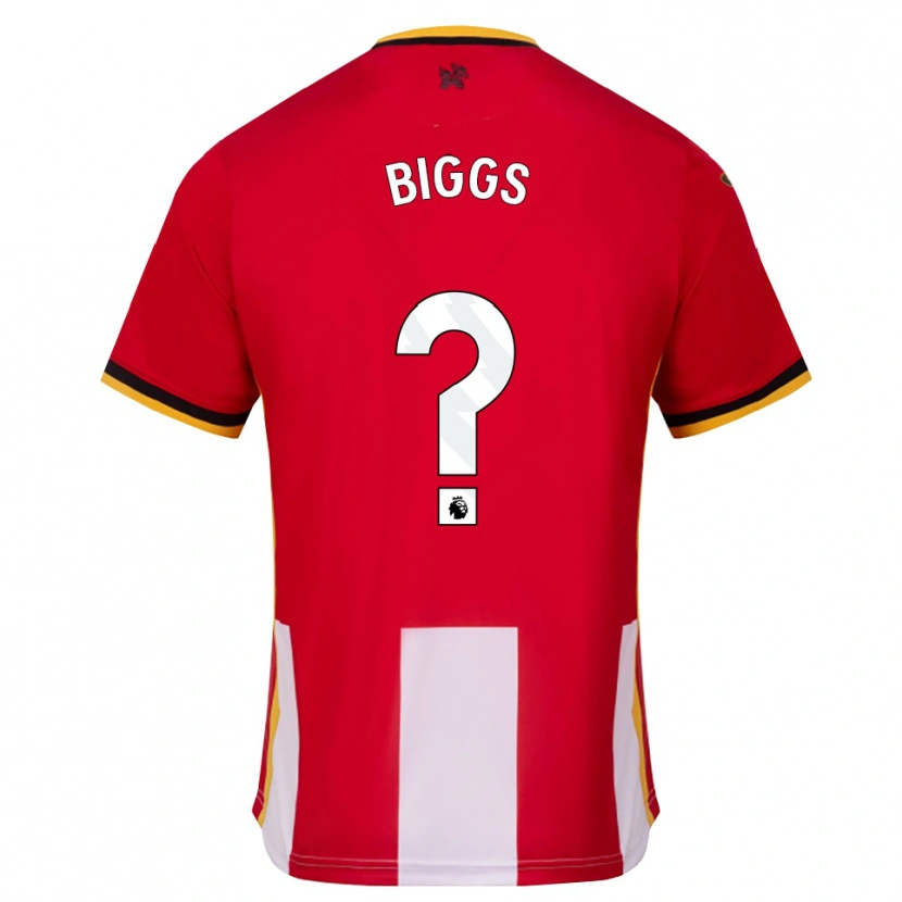 Danxen Kid Harry Biggs #0 Yellow Black Red Home Jersey 2026/27 T-Shirt