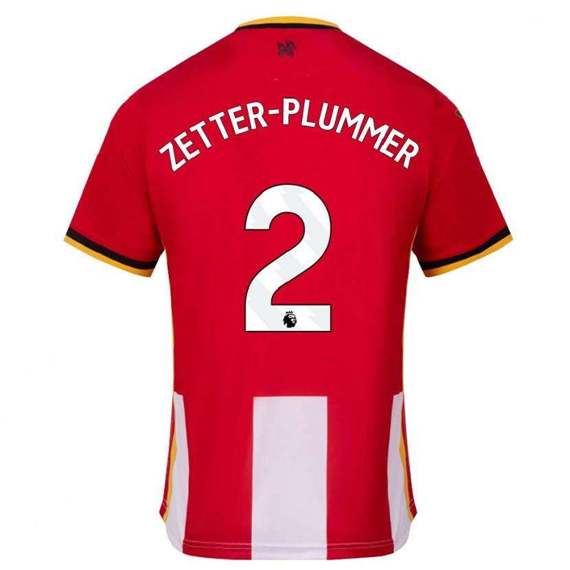 Danxen Kid Josh Zetter-Plummer #2 Yellow Black Red Home Jersey 2026/27 T-Shirt