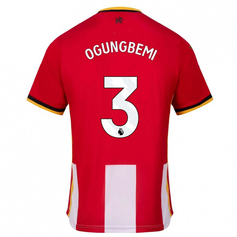 Danxen Kid Nathaniel Ogungbemi #3 Yellow Black Red Home Jersey 2026/27 T-Shirt