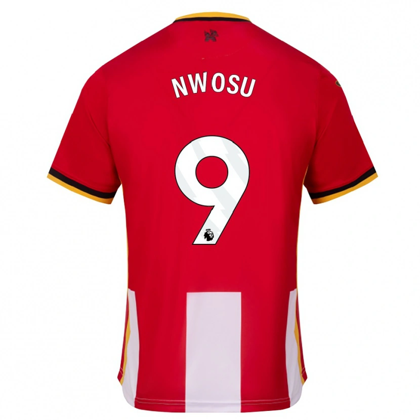 Danxen Kid Jai Nwosu #9 Yellow Black Red Home Jersey 2026/27 T-Shirt