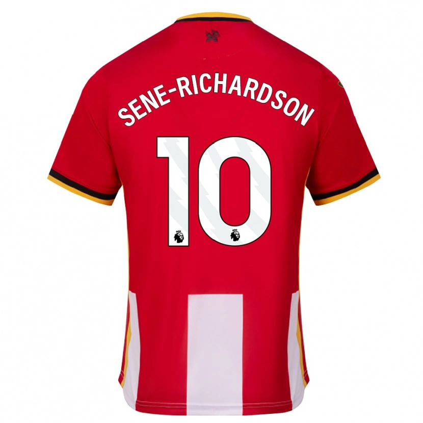Danxen Kid Sam Sene-Richardson #10 Yellow Black Red Home Jersey 2026/27 T-Shirt