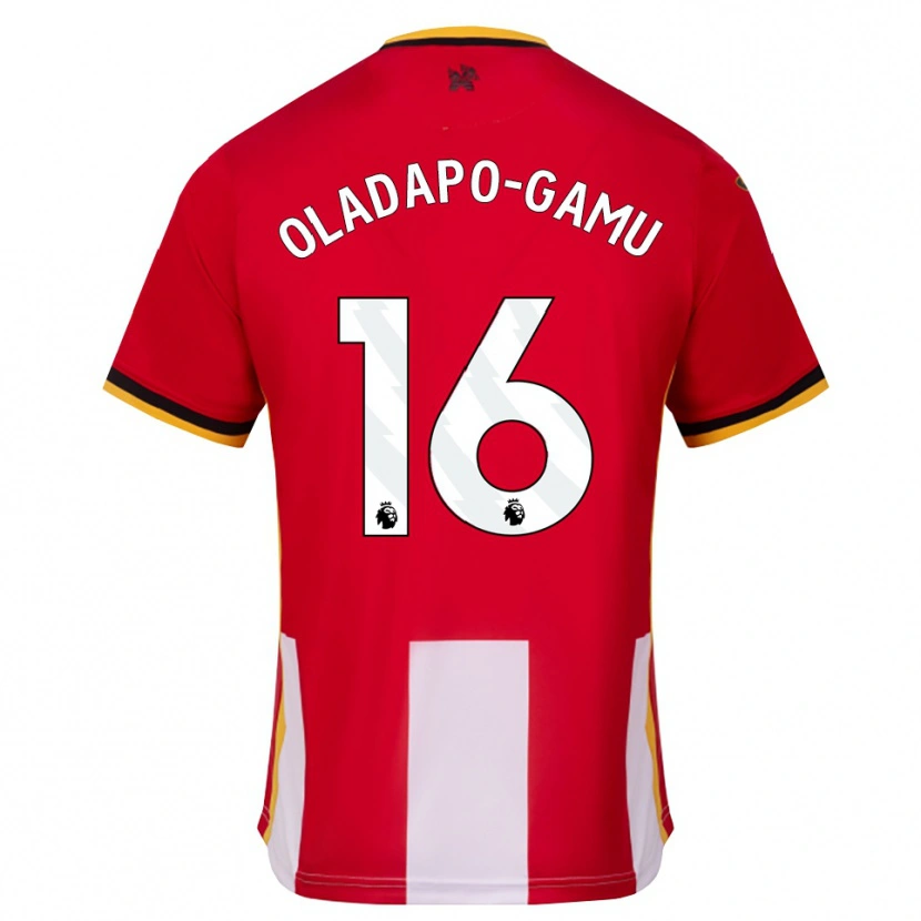 Danxen Kid Josh Oladapo-Gamu #16 Yellow Black Red Home Jersey 2026/27 T-Shirt