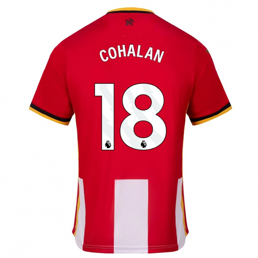 Danxen Kid Chris Cohalan #18 Yellow Black Red Home Jersey 2026/27 T-Shirt