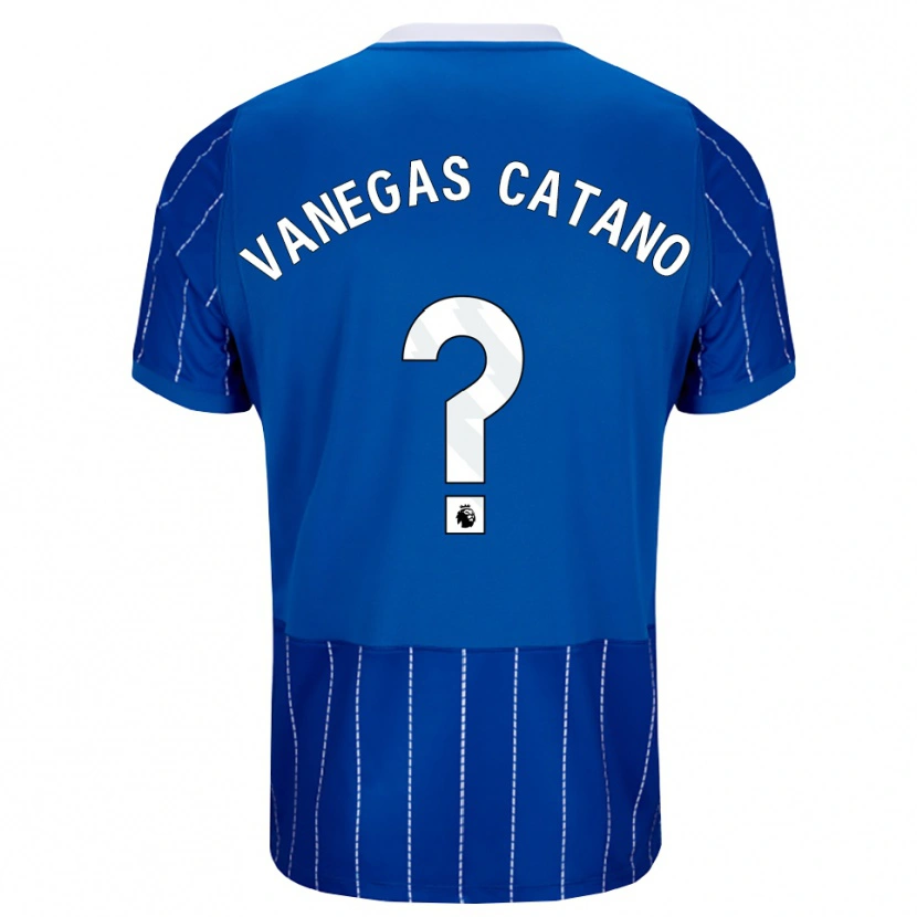 Danxen Kid Manuela Vanegas Catano #0 Medium Blue White Home Jersey 2026/27 T-Shirt