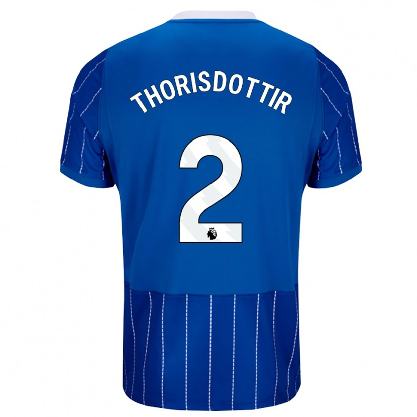 Danxen Kid Maria Thorisdottir #2 Medium Blue White Home Jersey 2026/27 T-Shirt