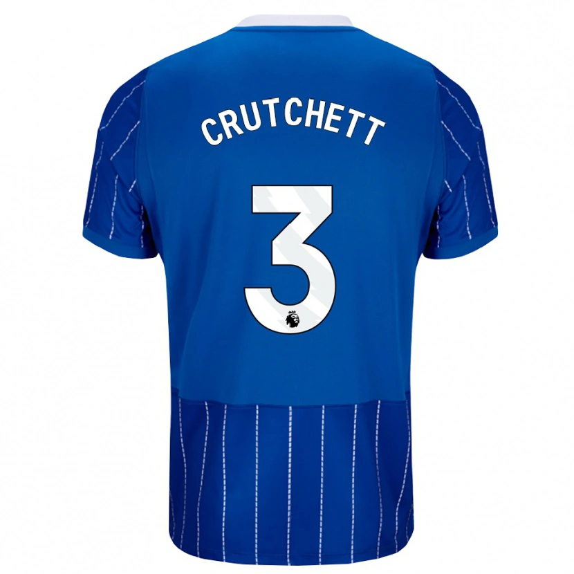 Danxen Kid Liam Crutchett #3 Medium Blue White Home Jersey 2026/27 T-Shirt