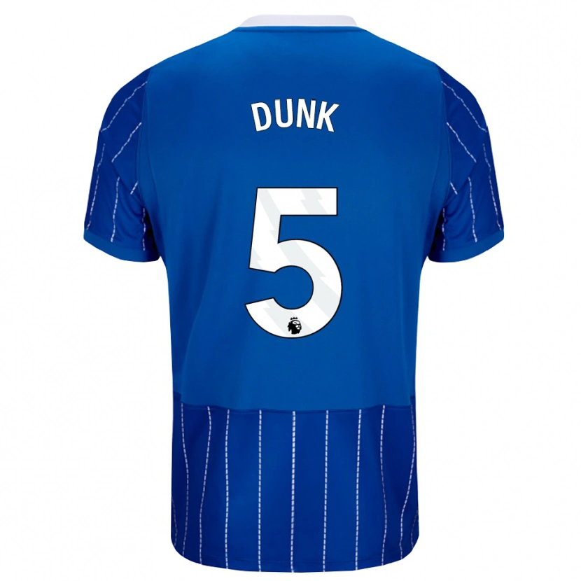 Danxen Kid Lewis Dunk #5 Medium Blue White Home Jersey 2026/27 T-Shirt