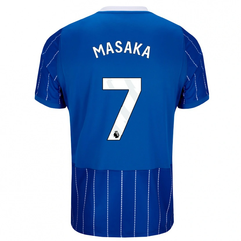 Danxen Kid Aisha Masaka #7 Medium Blue White Home Jersey 2026/27 T-Shirt