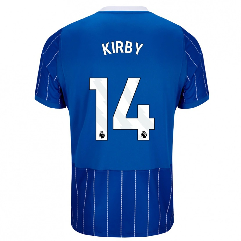 Danxen Kid Fran Kirby #14 Medium Blue White Home Jersey 2026/27 T-Shirt
