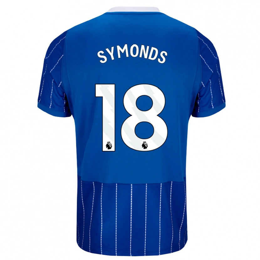 Danxen Kid Maisie Symonds #18 Medium Blue White Home Jersey 2026/27 T-Shirt